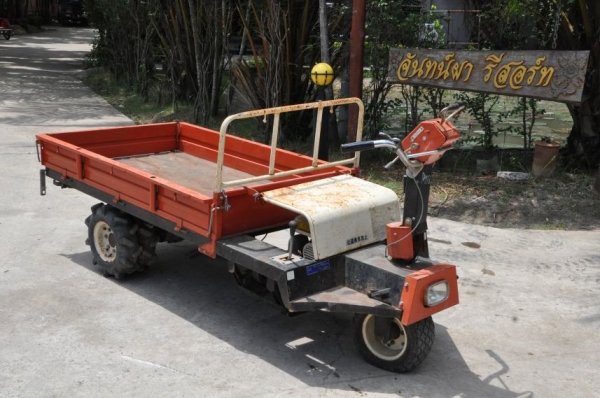 ขายรถKUBOTA(8แรง) บรรทุกสินค้าการเกษตร&amp;ก่อสร้าง สภาพสวยเดิมจากญี่ปุ่นยังไม่เคยใช้งานในไทย 26,000บาท!!