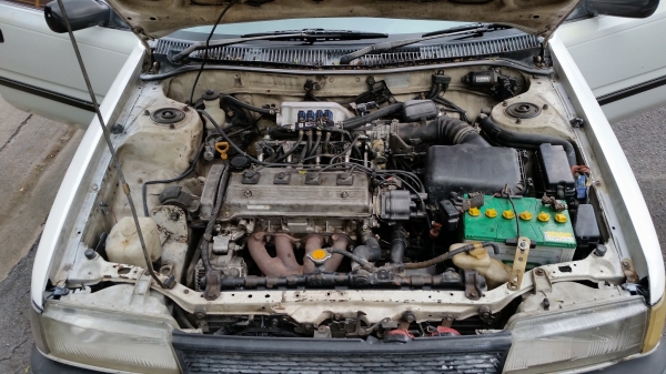 Toyota corolla ee90 โดเรม่อน เครื่อง/แก๊สหัวฉีด เกียร์ออโต้