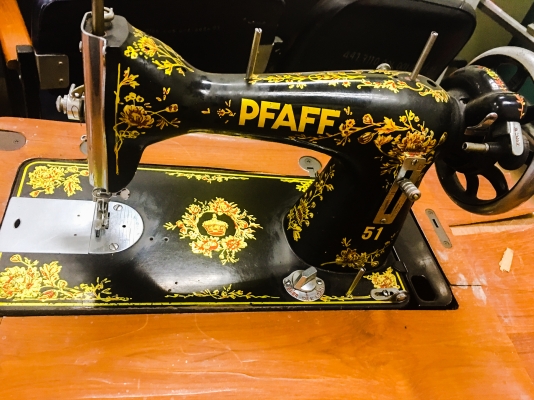 pfaff 51 จักรเยอรมันสายพันธุ์แกร่ง ยกให้ทั้งหัวทั้งโต๊ะ