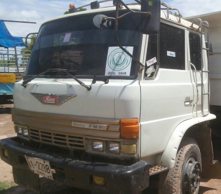 สิบล้อ ฮีโน่ FM187LA HO7D-195โบว์ สโลส์ 2เพา สภาพดีพร้อมใช้งาน ทะเบียนพร้อมโอน