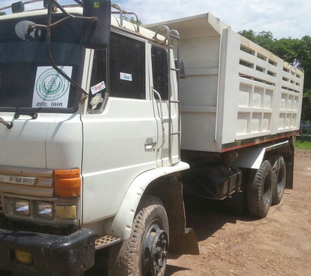 สิบล้อ ฮีโน่ FM187LA HO7D-195โบว์ สโลส์ 2เพา สภาพดีพร้อมใช้งาน ทะเบียนพร้อมโอน