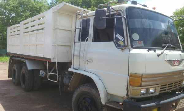 สิบล้อ ฮีโน่ FM187LA HO7D-195โบว์ สโลส์ 2เพา สภาพดีพร้อมใช้งาน ทะเบียนพร้อมโอน