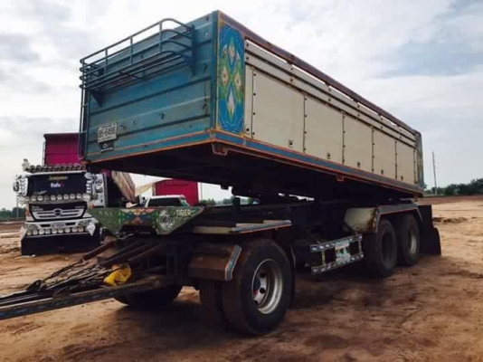 ขายรถสิบล้อ ISUZU DECA FXZ 320 แรง ปี51 พ่วงแม่ลูก ดั้ม เนียมรถสวยเดิมบาง