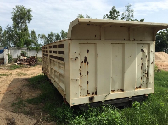 ขายกะบะดั้ม กะบะเหล็ก อู่พนัส กะบะพร้อมกระบอก ปั๊มปั่น อุปกรณ์ ครบพร้อมใช้งานถอดลงจากHino380