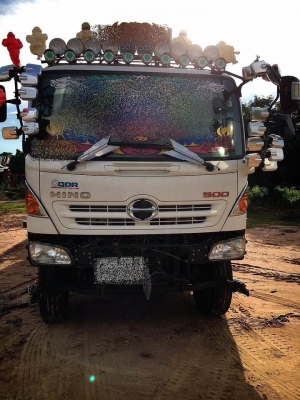 ขายรถสิบล้อ Hino FM1A 344แรง แม่ปี 56ลูก56 กระจกไฟฟ้า ภายในดำ ดั้มสามมิตร เบรคแห้งหินทราย รถสวยพร้อมใช้งานวิ่งน้อย แสนกว่าโล สภาพพร้อมใช้งาน