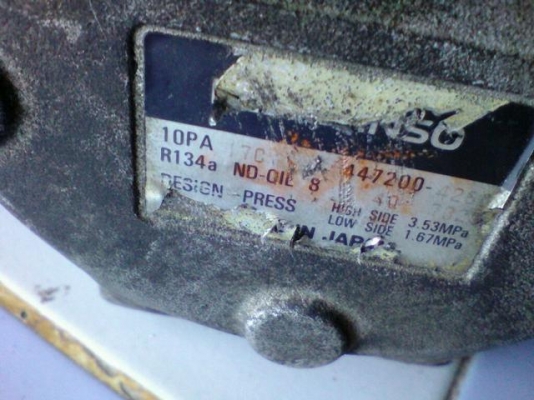 คอมแอร์ DENSO japan คอมแอร์ DENSO japan