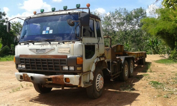 รถฮีโน่ 10 ล้อ หัวลาก ( เปอร์เฟีย ) FS630A - 270 แรงม้า.  ,  ( ขาย แม่ , ลูก. )      สนใจติดต่อ  081 - 6079515