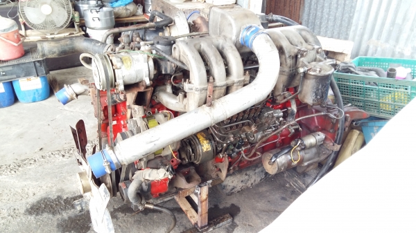 ขายเครื่อง hino m10c พร้อมเทอร์โบ