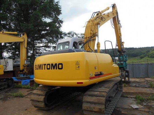 เปิดจองครับ SUMITOMO SH120-3 ปี2010 รถยังอยู่ญี่ปุ่น โทร.090-986-2521 อ๊อบ