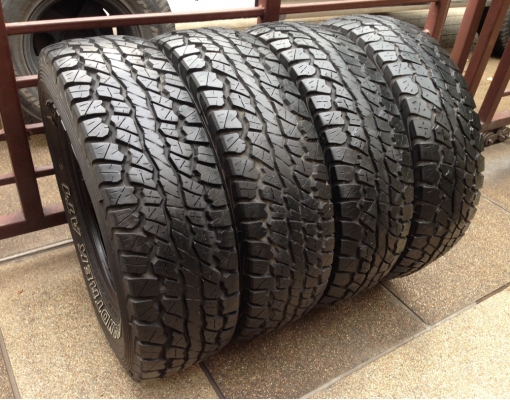 ยาง All Dunlop 30 9.5 R15 ปี11 ดอกเต็ม ใช้ยาว ราคาไม่แพง