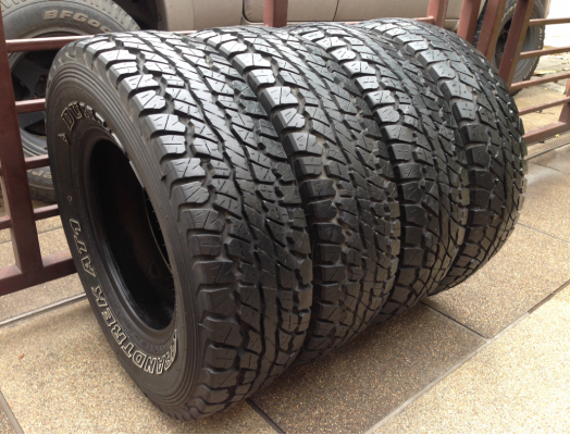 ยาง All Dunlop 30 9.5 R15 ปี11 ดอกเต็ม ใช้ยาว ราคาไม่แพง