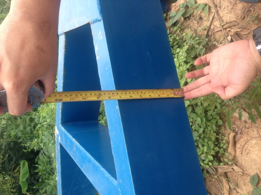 ขายผานลากปรับพื้นที่ พึ่งต่อมาใหม่ ใช้งานน้อย ใบเกดกว้าง 3.20 ม.หรือประมาน 11 ฟุต