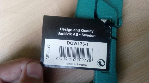 ขายคอม้าขนาด1"SANDVIK BELZER Made in Sweden.ใหม่เก่าเก็บ