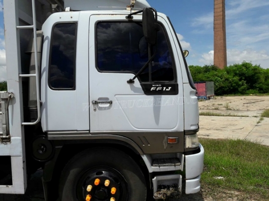 รถบรรทุก 6 ล้อพื้นเรียบ HINO  รุ่น  FF1JMKA  เครื่อง  210 แรงม้า