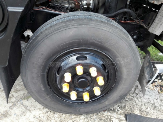 รถบรรทุก 6 ล้อพื้นเรียบ HINO  รุ่น  FF1JMKA  เครื่อง  210 แรงม้า