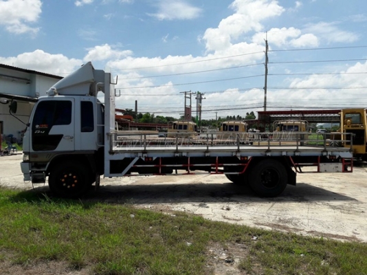 รถบรรทุก 6 ล้อพื้นเรียบ HINO  รุ่น  FF1JMKA  เครื่อง  210 แรงม้า