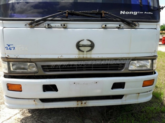รถบรรทุก 6 ล้อพื้นเรียบ HINO  รุ่น  FF1JMKA  เครื่อง  210 แรงม้า