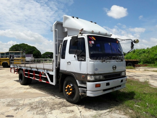 รถบรรทุก 6 ล้อพื้นเรียบ HINO  รุ่น  FF1JMKA  เครื่อง  210 แรงม้า