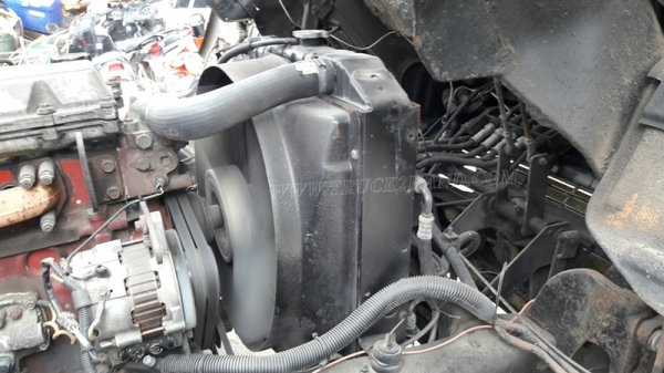 รถบรรทุก 6 ล้อพื้นเรียบ HINO  รุ่น  FF1JMKA  เครื่อง  210 แรงม้า