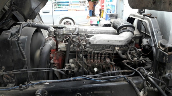 รถบรรทุก 6 ล้อพื้นเรียบ HINO  รุ่น  FF1JMKA  เครื่อง  210 แรงม้า