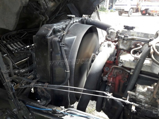 รถบรรทุก 6 ล้อพื้นเรียบ HINO  รุ่น  FF1JMKA  เครื่อง  210 แรงม้า