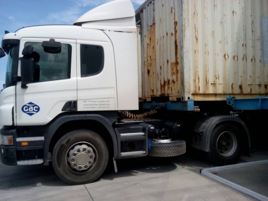 ขายด่วน scania 6ล้อ ปี55 2คัน พร้อมหาง4หาง ตู้คอนเทนเนอร์ยาว12เมตร 2ตู้