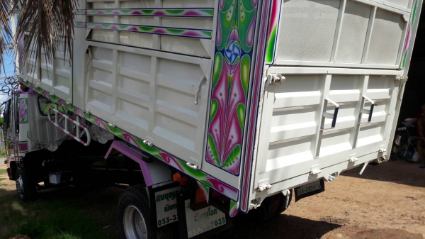 ลูกค้าจองแล้ว ครับ หกล้อ ฮีโน่ FD2H HO7D195 ดั้มเกษตรยาว5.30ม สภาพดีสวยๆพร้อมใช้ หัวบางเดิมๆสีสวยกริ๊ปพายในครบ แอร์เย็นๆ เล่มทะเบียนพร้อมโอน