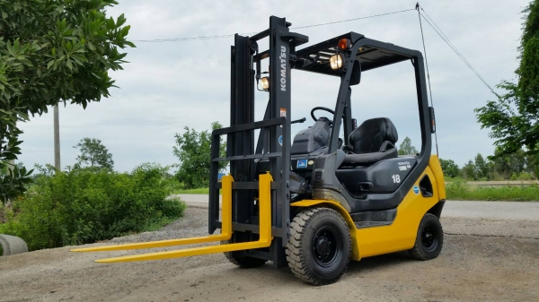 ขายด่วนรถยกKOMATSU FG18-20ยก1.8ตันเสาสูง3เมตรรุ่นใหม่สุดชั่วโม่งทำงานน้อยแค่764รถนอกนำเข้ายังไม่เคยใช้งานในเมืองไทยเลย