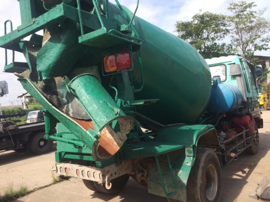 รถโม่ปูน HINO เครื่อง HO7D โม่3คิว