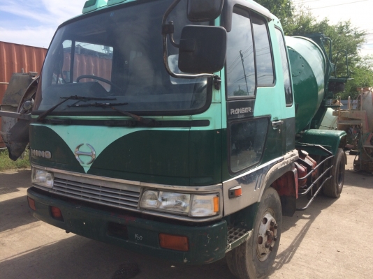 รถโม่ปูน HINO เครื่อง HO7D โม่3คิว
