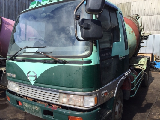 รถโม่ปูน HINO เครื่อง HO7D โม่3คิว