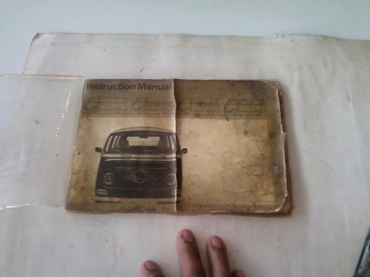 คู่มือ ตู้โฟล์ค ปี1970