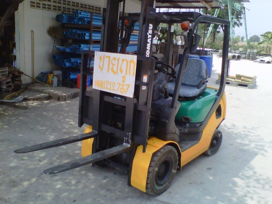 ขายรถโฟล์ดลิฟท์ Komatsu ขนาด 1 ตัน สภาพดีเยี่ยม เครื่องแน่น แรงดี พร้อมใช้งาน