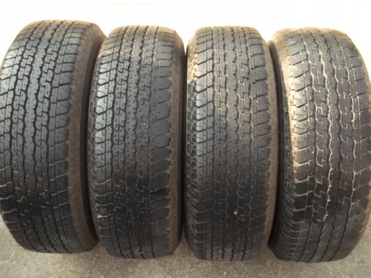 ล้อ16 ISUZU MU7 6รู + ยาง Bridgestone 245/70/16 ปี10