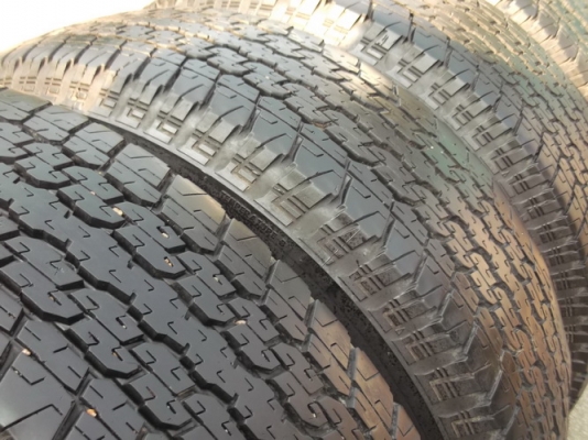 ล้อ16 ISUZU MU7 6รู + ยาง Bridgestone 245/70/16 ปี10