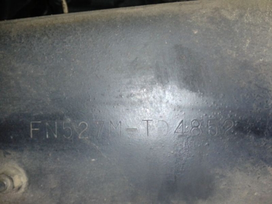 ขาย FUSO  TD4852  ติด TURBO ลากคัสซี คันที่ 15