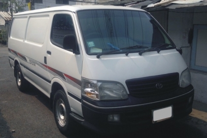 ขายรถตู้ทึบTOYOTA HIACE 3.0 ปี01