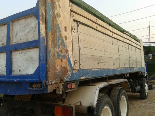 ขายด่วน MITSUBISHI FN527MTF1550สองเพลาดั้มสภาพพร้อมใช้ โทร 0801515451 0811838154