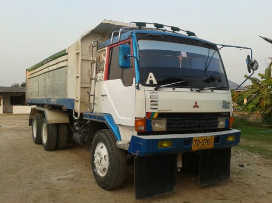 ขายด่วน MITSUBISHI FN527MTF1550สองเพลาดั้มสภาพพร้อมใช้ โทร 0801515451 0811838154