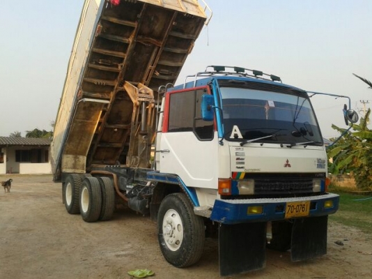 ขายด่วน MITSUBISHI FN527MTF1550สองเพลาดั้มสภาพพร้อมใช้ โทร 0801515451 0811838154