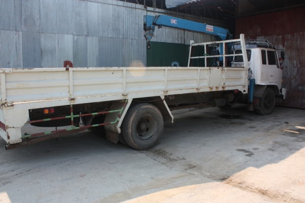 ขายรถเครนHINO FD 7.2ม เครื่อง185แรง