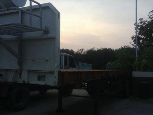 ขายห่างพ่วง สามมิต 2 เพลา พื้นเรียบ ปี 39  สนใจติดต่อ 081 - 6079515