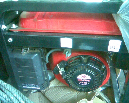 เครื่องปั่นไฟ 3 กิโลวัตต์พร้อมเครื่อง 7.5 แรง