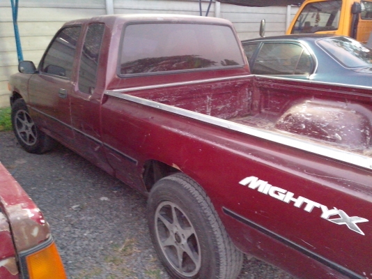 ขายด่วนตามสภาพไมตี้แค็บปี92 เครื่องไม่ตรง แอร์ไม่มี