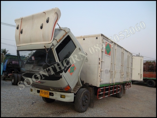 ขายด่วน รถบรรทุก 6 ล้อ HINO FC2W  120 แรง ซุบเปอร์เสี่ย รถห้างแท้(ตู้ 10 บาน ไม่มีเสากลาง) รถสภาพสวย พร้อมใช้ ราคาสุดคุ้ม