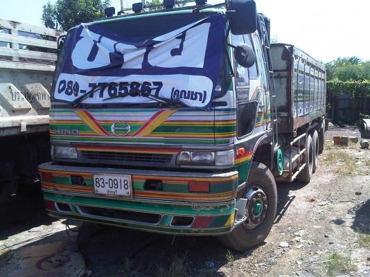 ขายรถ HINO 10 ล้อดั๊มพ์ FM2K 240 แรงม้า สนใจติดต่อ 084-8827077