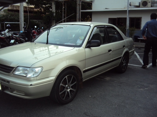 ขายรถยนต์เก๋งtoyotaมีทะเบียนชุดโอนสนใจติดต่อสรกฤช081-8478107หรือภูวเดช084-4211441