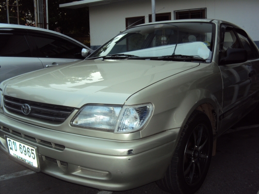 ขายรถยนต์เก๋งtoyotaมีทะเบียนชุดโอนสนใจติดต่อสรกฤช081-8478107หรือภูวเดช084-4211441