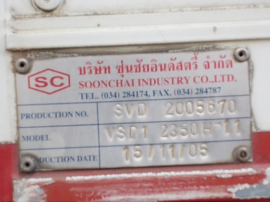 ขายตู้ทึบ ขนาดรถดีแม็คตอนเดียว