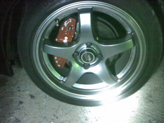 ขายแม็กแท้ lenso D1 ขอบ 16 พร้อมยาง